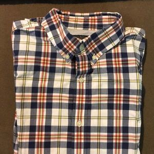 Men’s long sleeve plaid shirt